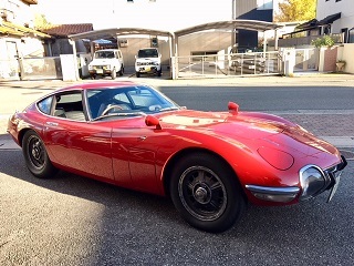 『 TOYOTA 2000GT 』が Amane にやって来たーー!!_a0254125_19081918.jpg
