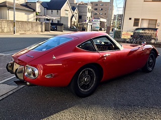 『 TOYOTA 2000GT 』が Amane にやって来たーー!!_a0254125_19085718.jpg