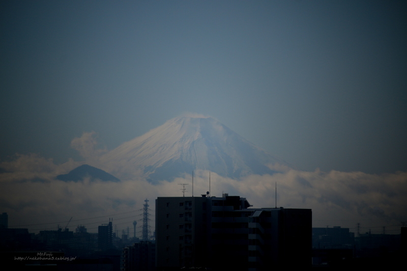 今日の富士山&#128507;_f0210625_21422626.jpg