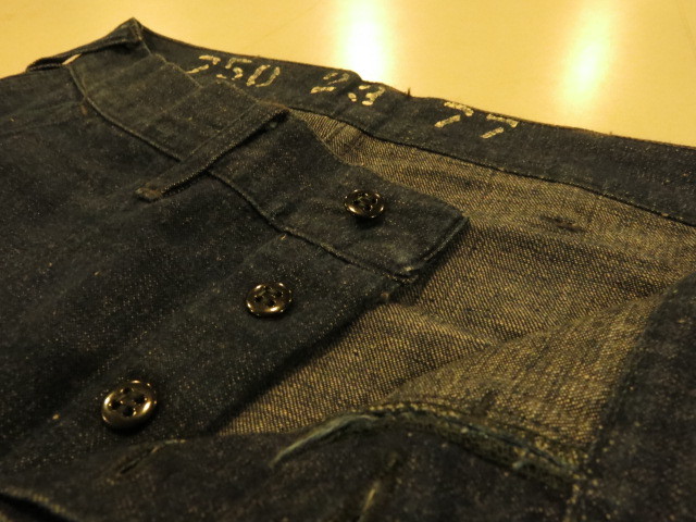 \"1940\'s WWⅡ USN DENIM TROUSERS\"ってこんなこと。_c0140560_17323259.jpg