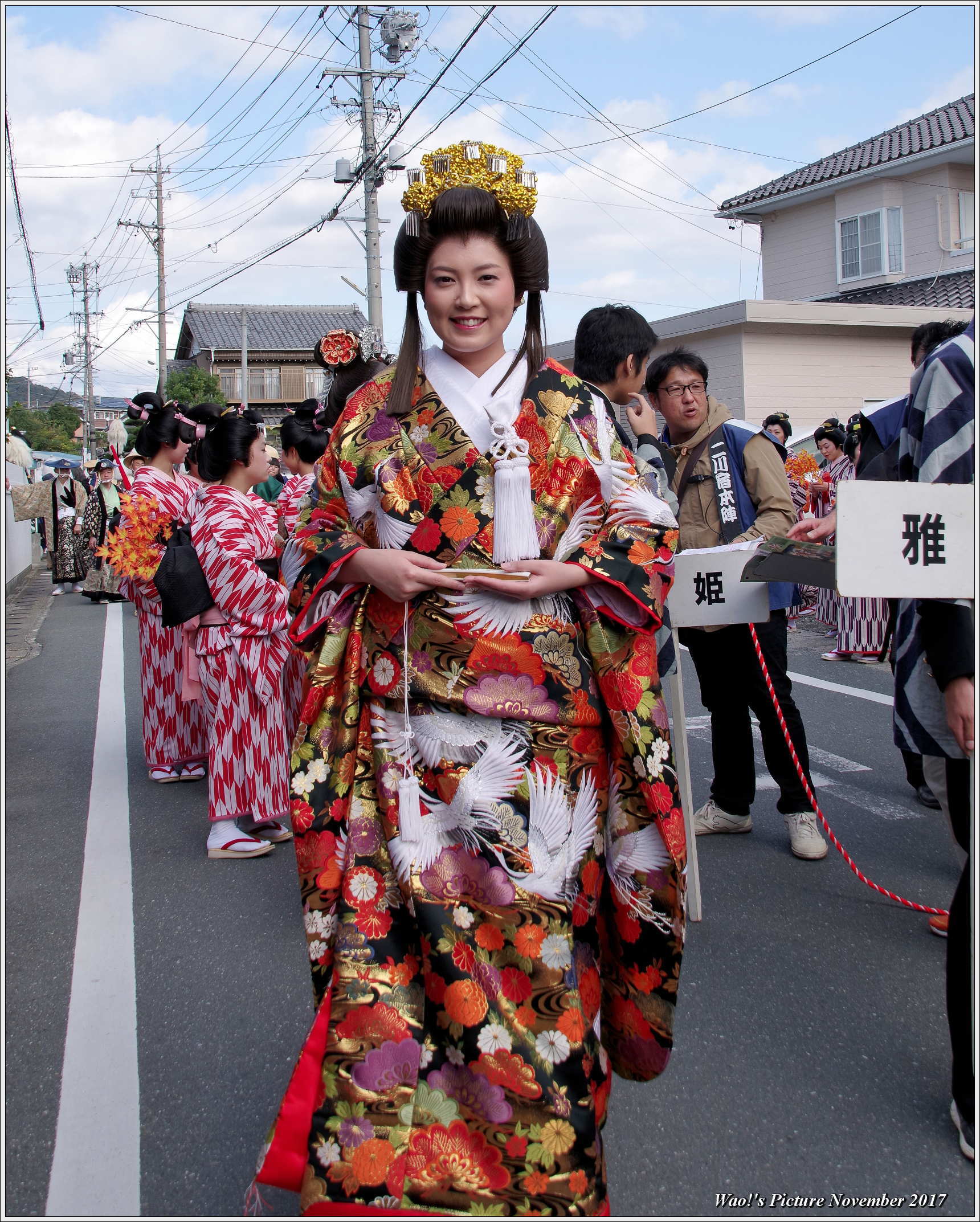 二川宿本陣まつり2017　大名行列と姫様_c0198669_23210359.jpg