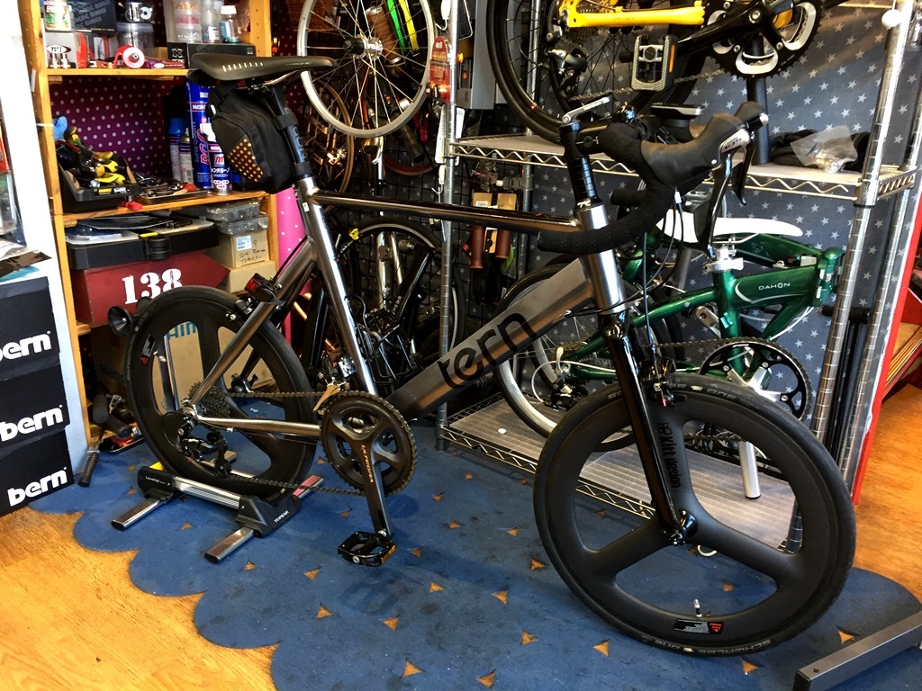 tern:Surge PRO（サージュプロ)採用のカーボンフォーク入荷しました