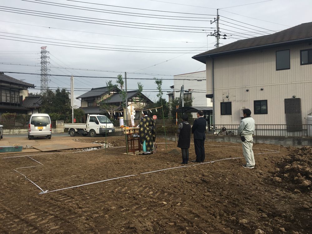 「木造ドミノ住宅」の地鎮祭がございました。_a0059217_10054910.jpg