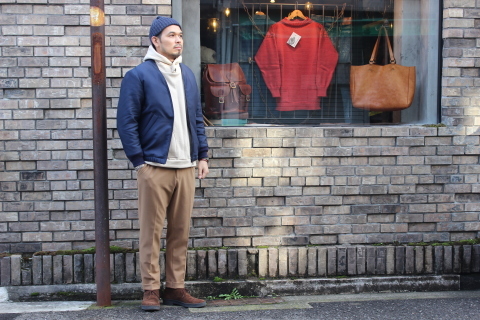 表情あるジャケット「Jackman」\"Collarless Jacket\" JM8775ご紹介_f0191324_07554654.jpg