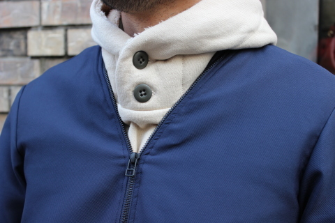 表情あるジャケット「Jackman」\"Collarless Jacket\" JM8775ご紹介_f0191324_07565228.jpg