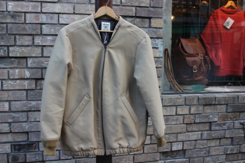 表情あるジャケット「Jackman」\"Collarless Jacket\" JM8775ご紹介_f0191324_07571668.jpg