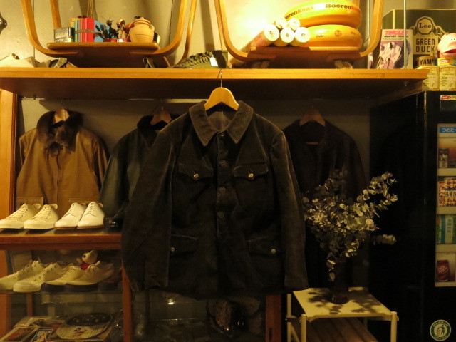 \"1940\'S FRENCH HUNTING CORDUROY JACKET\"ってこんなこと。_c0140560_13064172.jpg