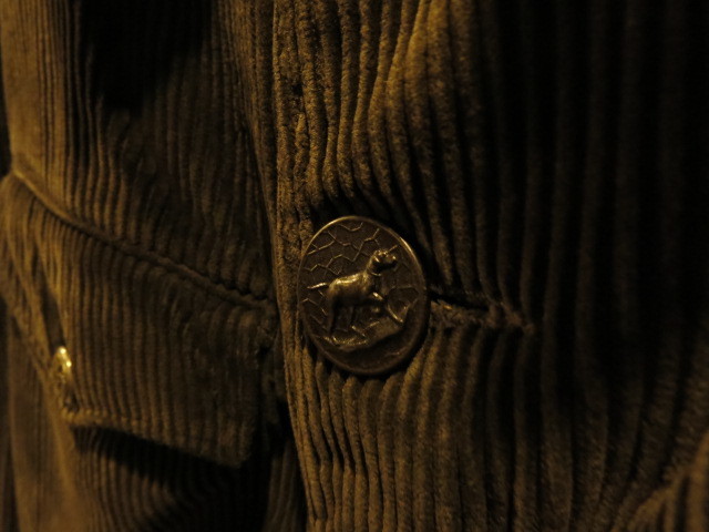 \"1940\'S FRENCH HUNTING CORDUROY JACKET\"ってこんなこと。_c0140560_13070985.jpg