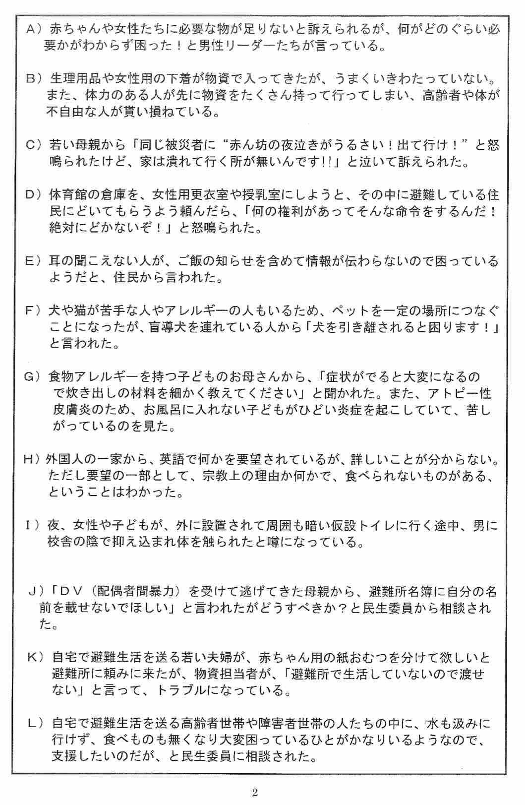 もしも あなたが避難所のリーダーだったら Esd ファシリテーター学び舎 For Bqoe もしも あなたが避難所のリーダーだったら Esd ファシリテーター学び舎 For Bqoe