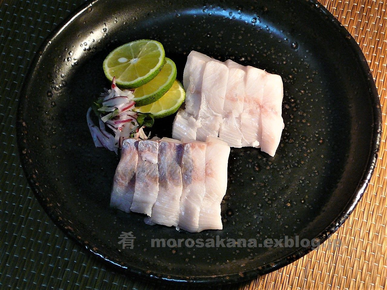 アイブリの刺身 肴