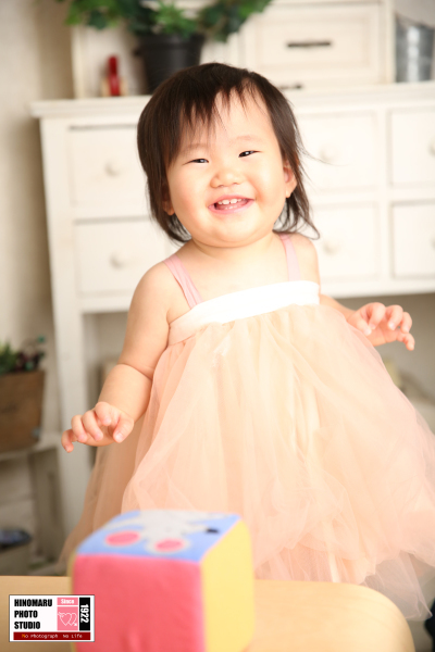 つむぎちゃん １歳記念 日の丸写真館の撮影日記