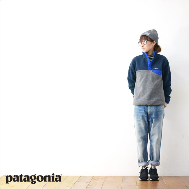 patagonia [パタゴニア正規代理店] Boys\' Lightweight Synchilla Snap-T Ppullover [65572] ボーイズ・ライトウェイト・シンチラ・スナップT_f0051306_17480716.jpg