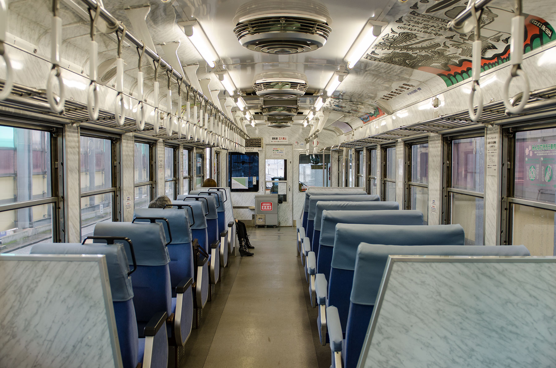 一畑電車 5000系 Sky Lounge Garden Transporter Side