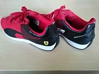 【衝動買い】シューズ by FERRARI×PUMA_b0004410_13511266.jpg