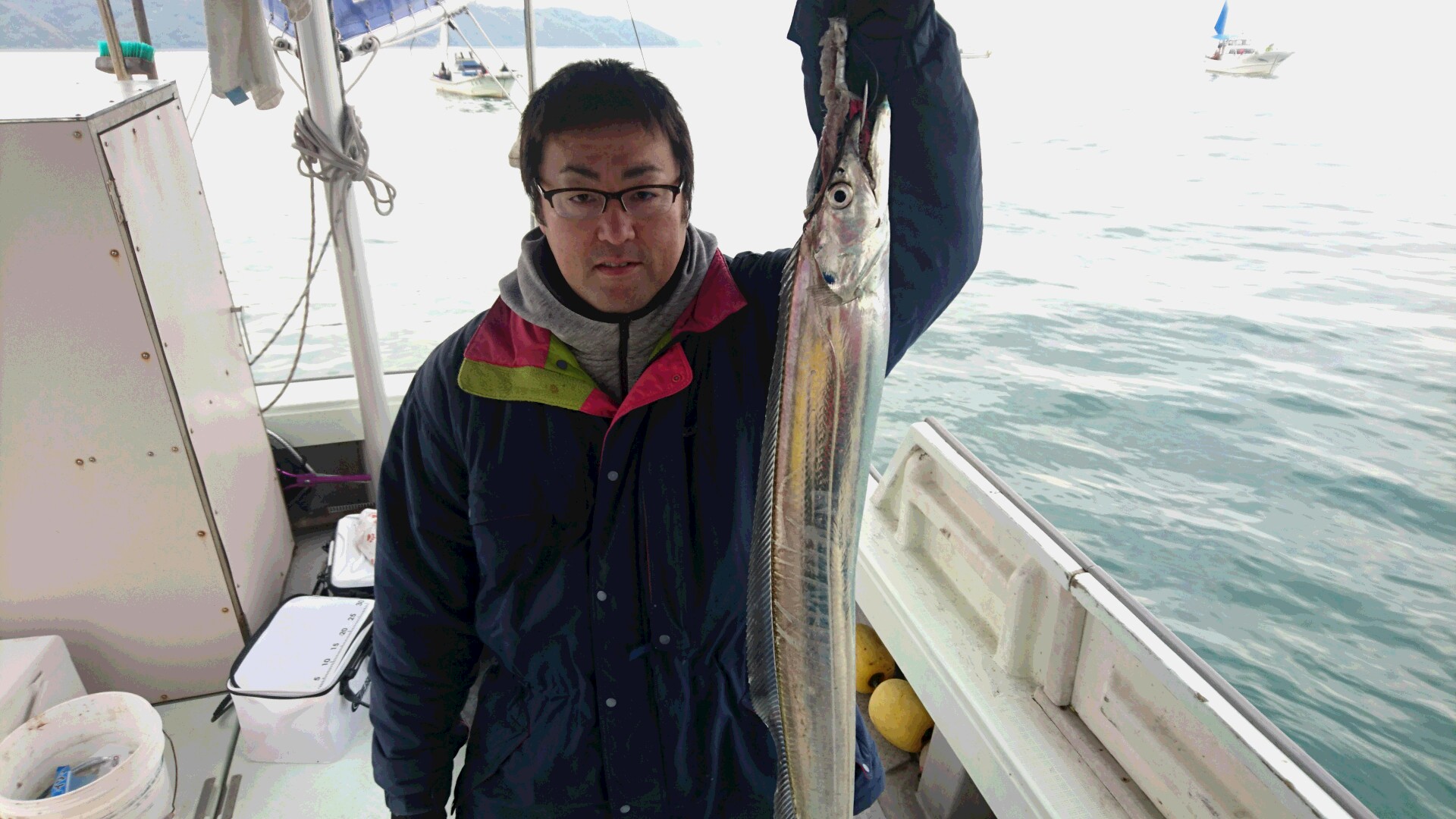 11月26日 タチウオ 黒潮丸 広島 遊魚船 釣り船 お問い合わせ 090 6411 8882 11月26日 タチウオ 黒潮丸 広島 遊魚船 釣り船 お問い合わせ 090 6411 8882