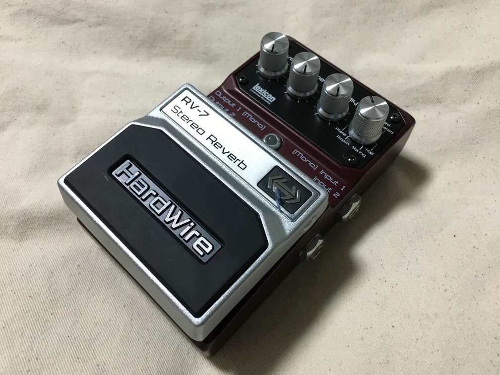 DigiTech“RV-7 Stereo Reverb” : 【○八】マルハチBlog DigiTech“RV-7 Stereo Reverb” : 【○八】マルハチBlog