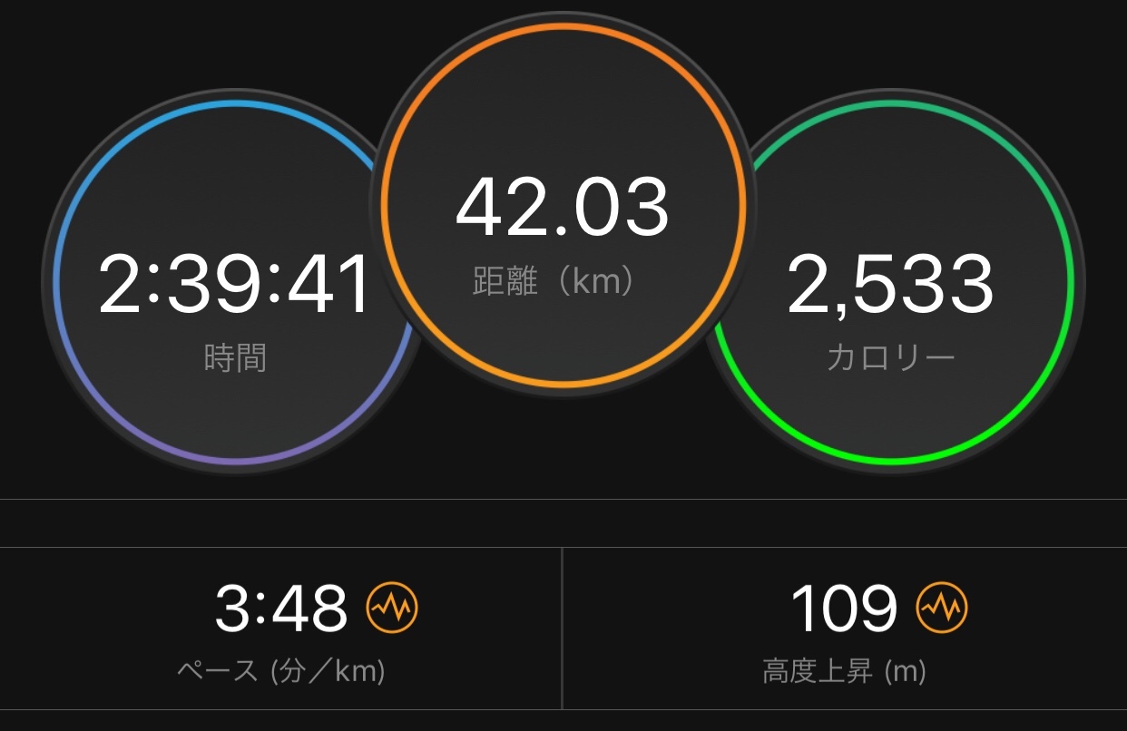 【激走速報!】サブ40!!大阪マラソン!_f0310282_13155229.jpeg