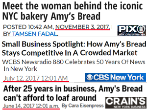 祝創業25周年!! NYを代表する手作りパン屋さん、エイミーズ・ブレッド Amy\'s bread_b0007805_2225394.jpg