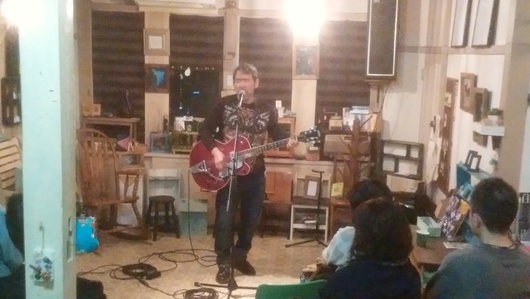 三上寛さんのLIVE。_d0191640_23161136.jpg