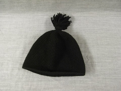 Hand Knitting Tassel Skull Cap_e0130546_17405885.jpg