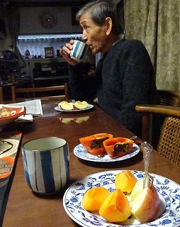 食後は必ず果物を 私の部屋へようこそ 愛を込めて２