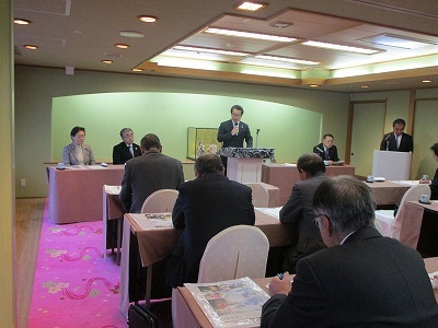 長島代議士を支援する議員の会解散総会_f0019487_22051016.jpg