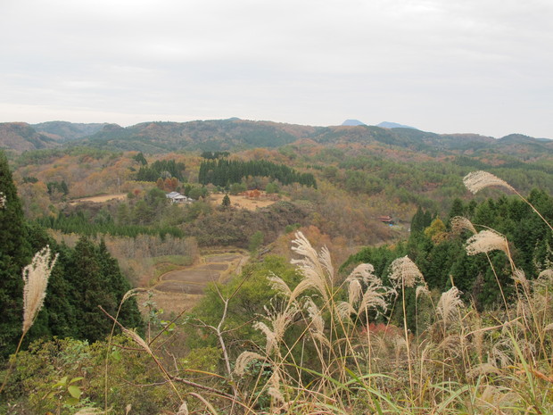 深耶馬渓モアイ像のお山と紅葉巡り　　2017.11.26（日）_a0166196_16413096.jpg