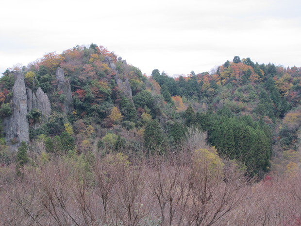 深耶馬渓モアイ像のお山と紅葉巡り　　2017.11.26（日）_a0166196_164353.jpg