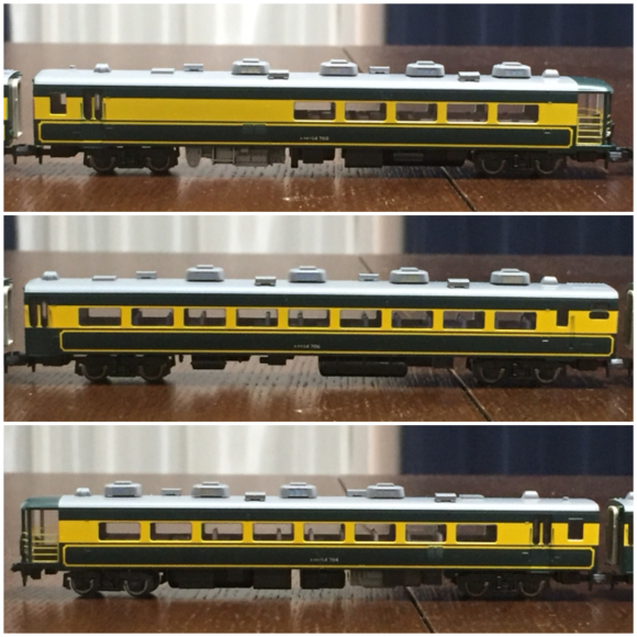 TOMIX サロンカーなにわ（撮り直し） : tabi-okane旅の話＋α