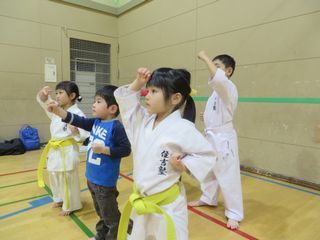 火曜日空手　西町教室　3才からの武道空手_c0118332_22315826.jpg