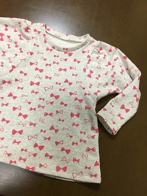 今日の王子とパフスリーブの子ども服。_f0372998_21471469.jpg