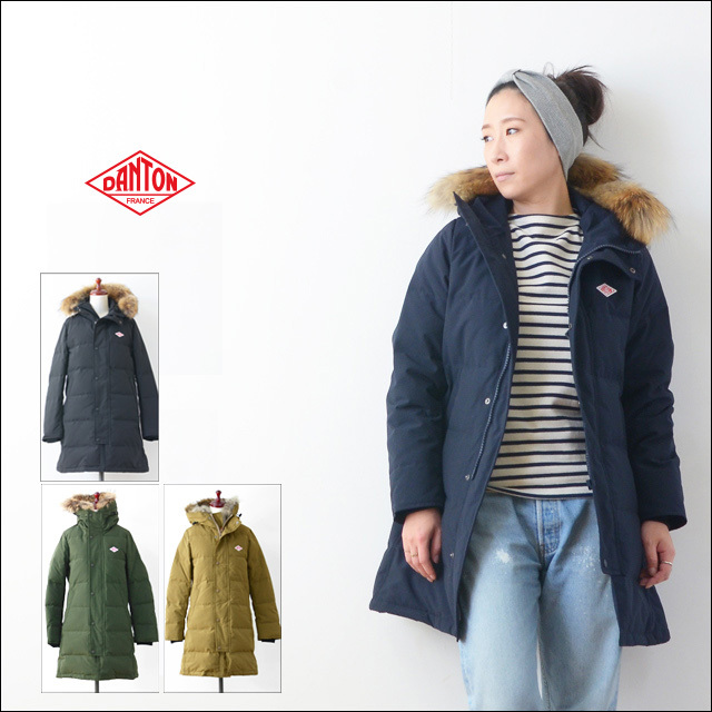 DANTON [ダントン] DOWN PARKA COAT [JD-8744 LAS] ファー付き
