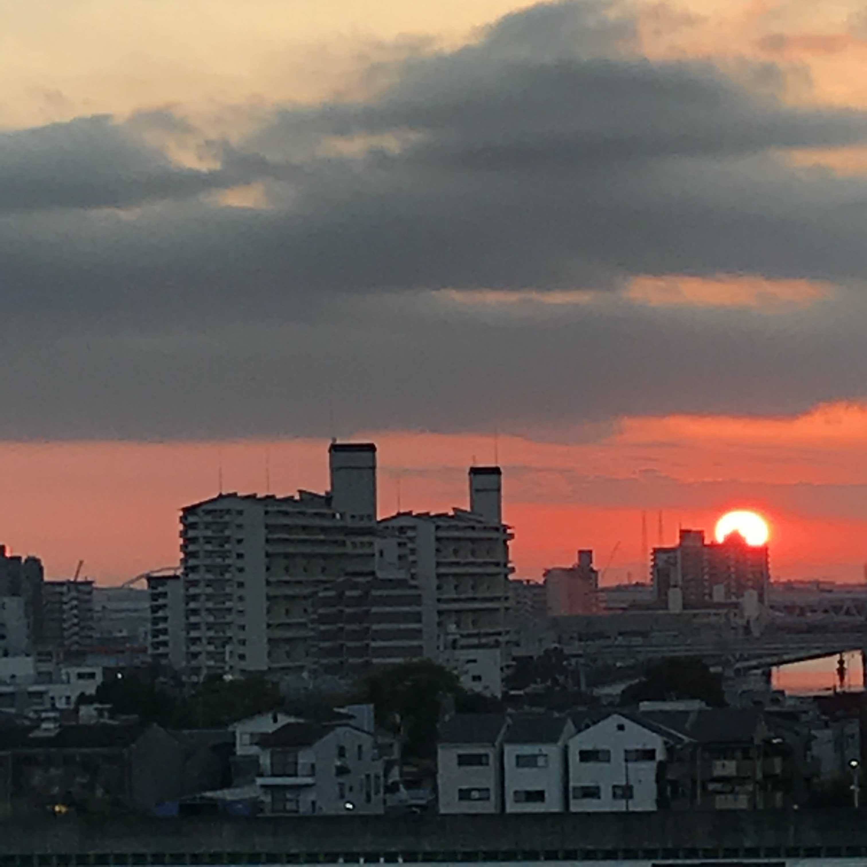 夕焼け_f0204295_09274947.jpg