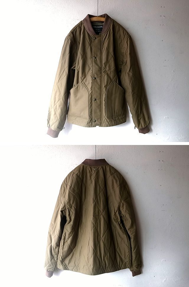 FILSON キルティングジャケット M 中古・古着通販】FILSON (フィルソン) キルティングジャケット