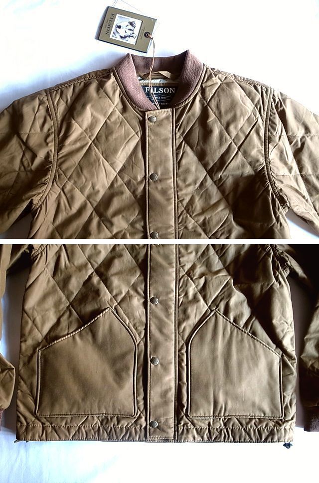FILSON キルティングジャケット M 中古・古着通販】FILSON (フィルソン) キルティングジャケット