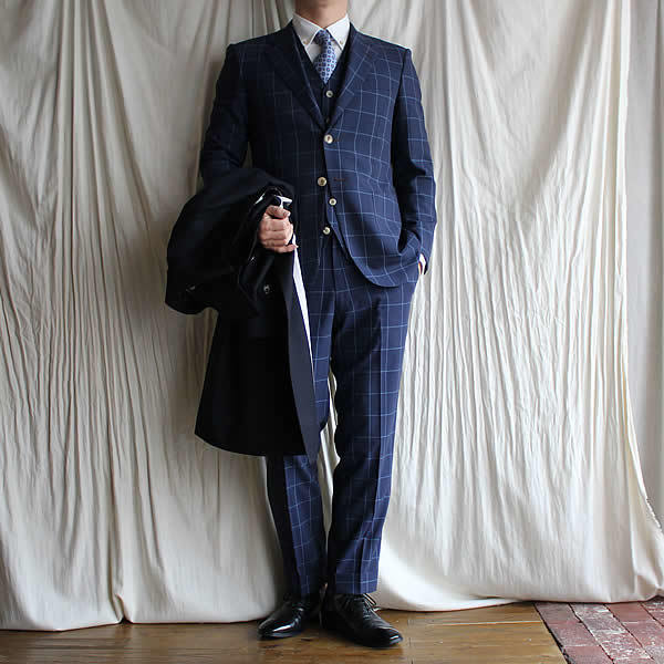 続、コートの個人オーダーについて。”Balmacaan Coat(soutien collar coat)”_c0181543_19130947.jpg