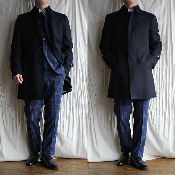 続、コートの個人オーダーについて。”Balmacaan Coat(soutien collar coat)”_c0181543_19134058.jpg