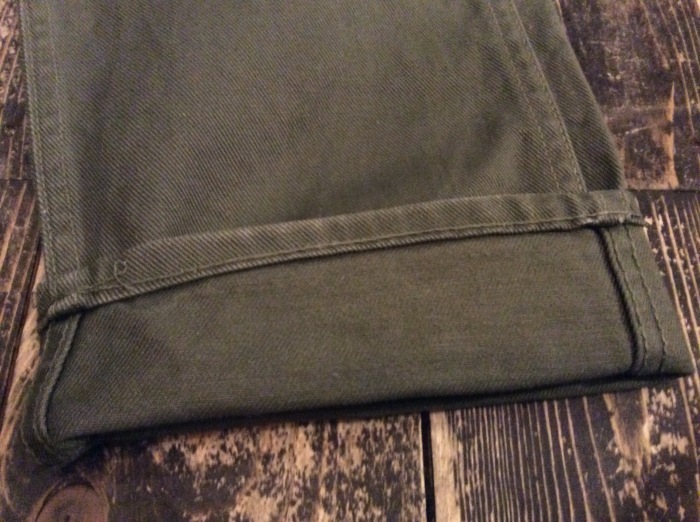 60's Levi's 518 big-E cotton twill pants : BUTTON UP clothing 60's Levi's 518 big-E cotton twill pants : BUTTON UP clothing