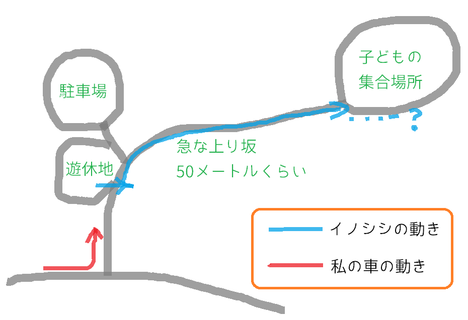 森のようちえんの集合場所近くにイノシシが出没！こんなシチュエーションで、こう判断・行動しました_c0016208_15263543.png