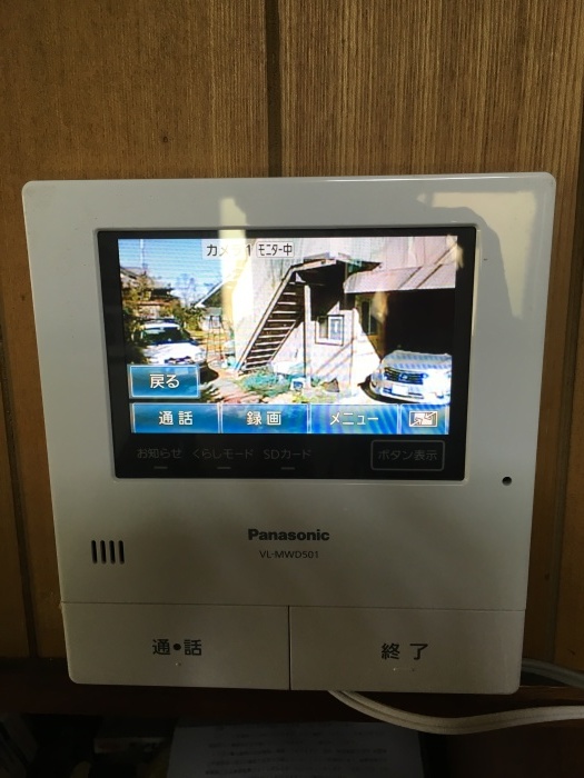 インターホン 防犯カメラ パナソニック 上尾市 : 京屋