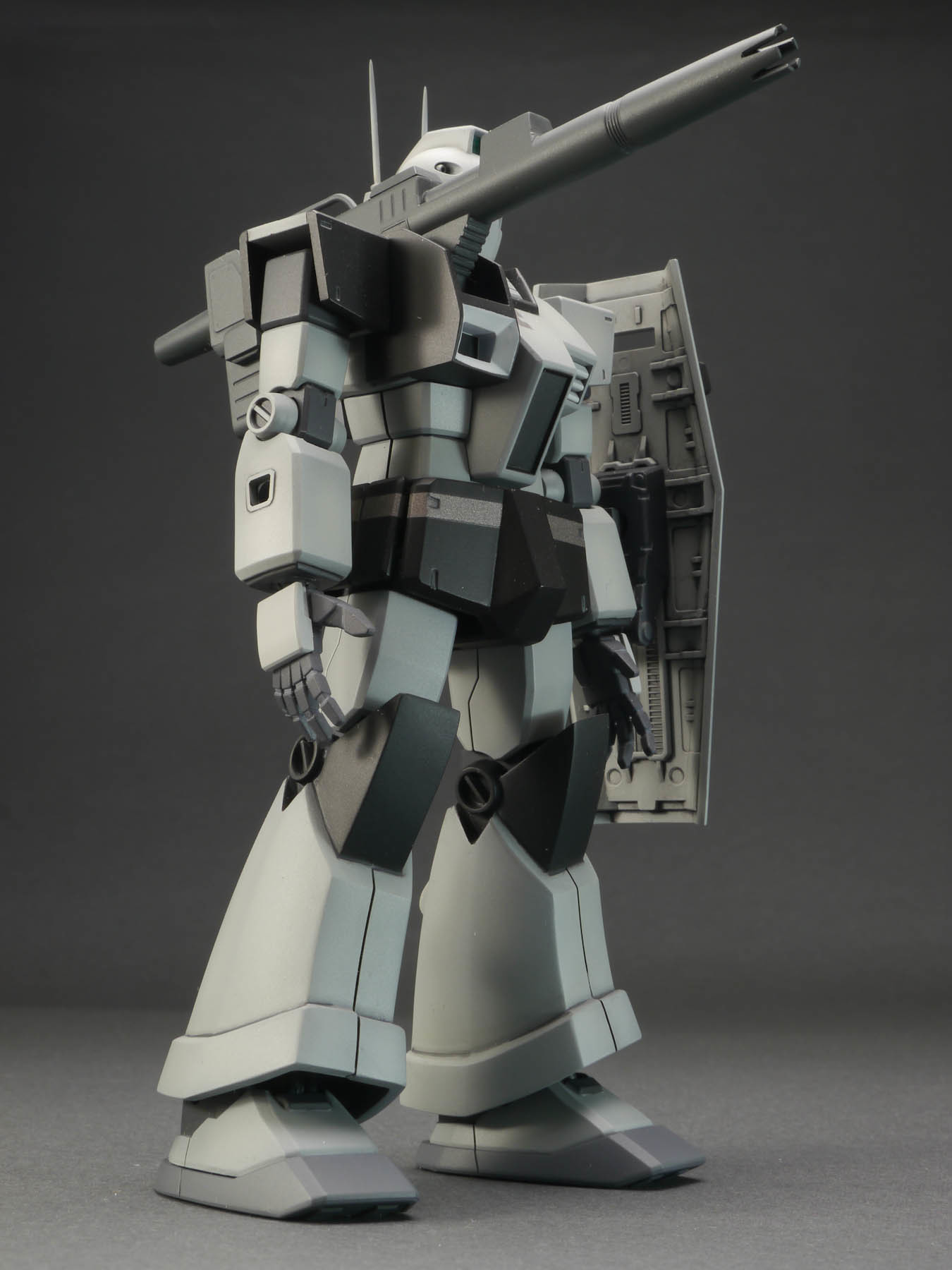 1/144 RGC-80 ジムキャノン 旧キット+HGUC 完成品 : DNF