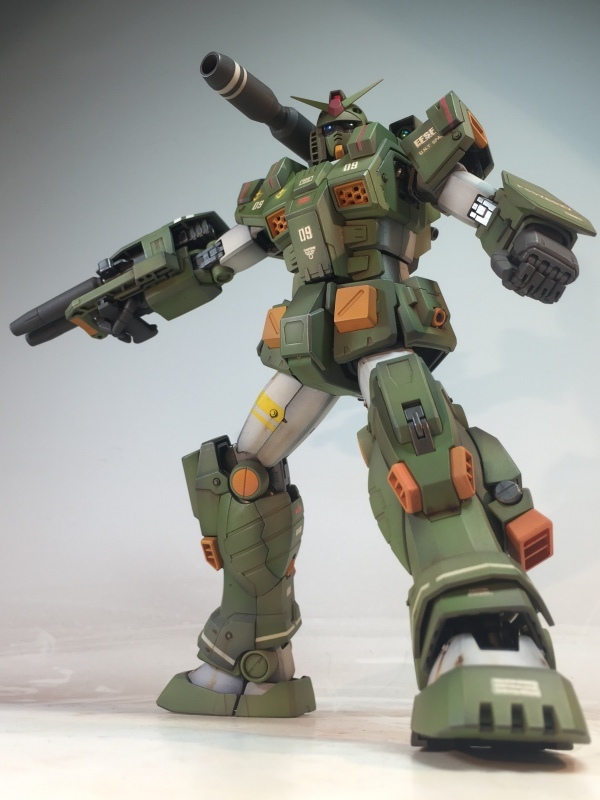 塗装改修　１／144 RX-78-3 フルアーマーガンダム仕様　艶消仕上げ m46141007627_1.jpg?1738489466