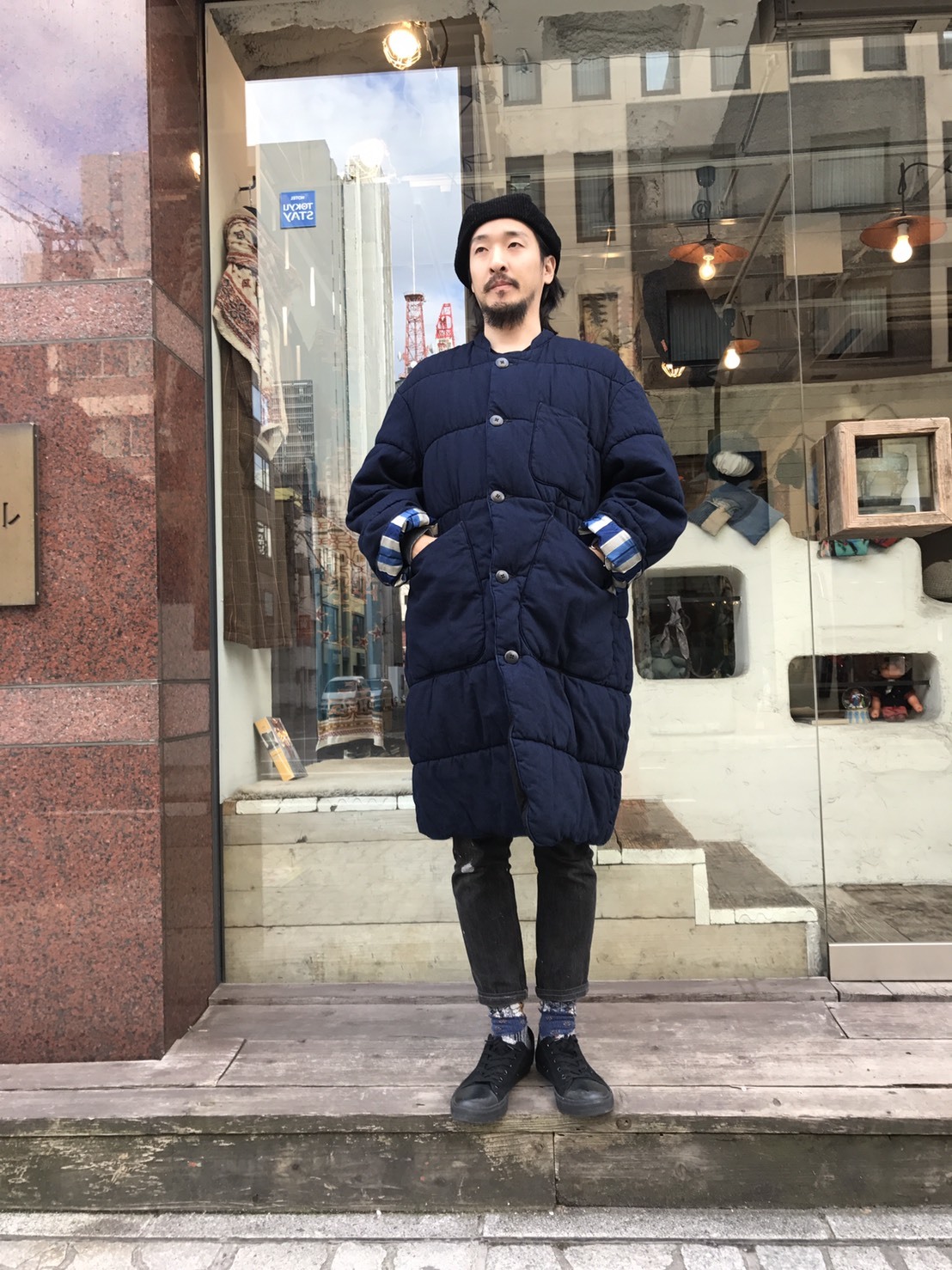 8ozIDG×IDGデニムキルト作務コート : SAPPORO STAFF BLOG 8ozIDG×IDGデニムキルト作務コート : SAPPORO STAFF BLOG