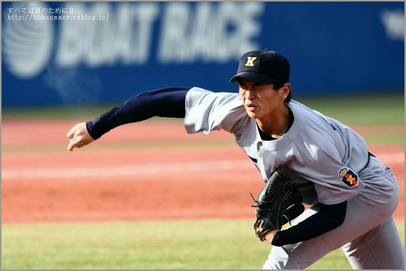 2017明治神宮大会　KEIO　関根智輝投手_e0288838_13223967.jpg