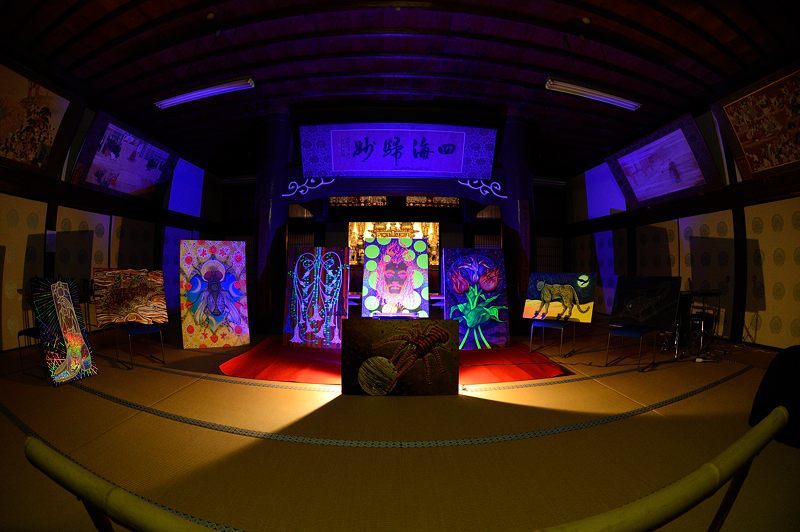2017京都の紅葉・上京区 妙顕寺ライトアップ_f0032011_21031285.jpg