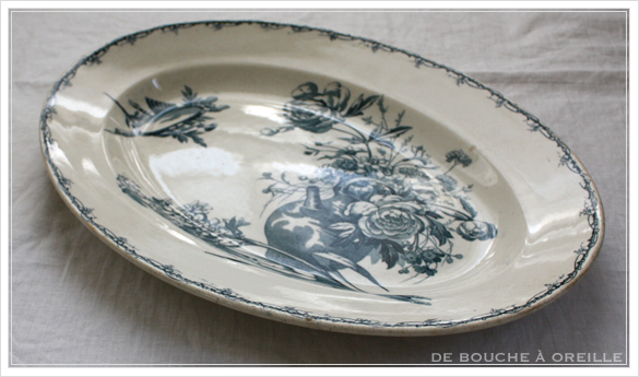 service de vaisselle リュネヴィル製ディナーウェアセット Luneville K&G フランスアンティーク_d0184921_17214426.jpg