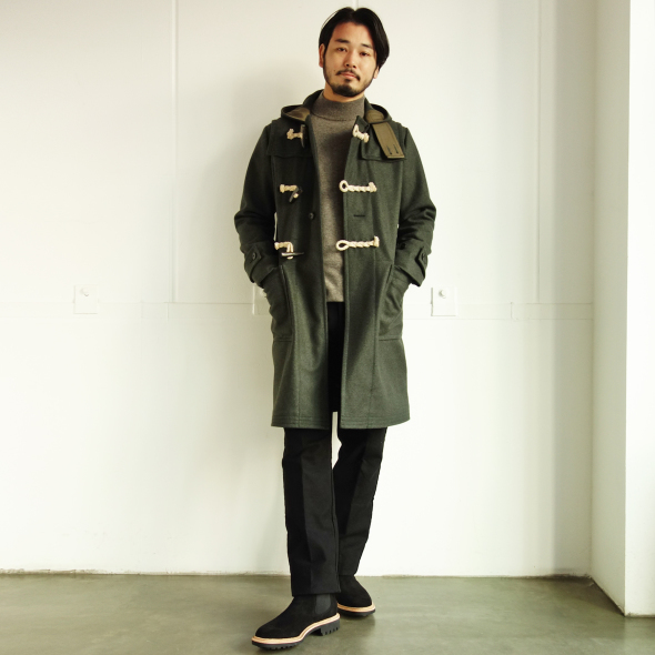 cantate】 Wool & Cashmere Duffle Coat : kink higashisakura cantate】 Wool & Cashmere Duffle Coat : kink higashisakura