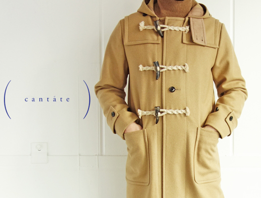 cantate】 Wool & Cashmere Duffle Coat : kink higashisakura cantate】 Wool & Cashmere Duffle Coat : kink higashisakura