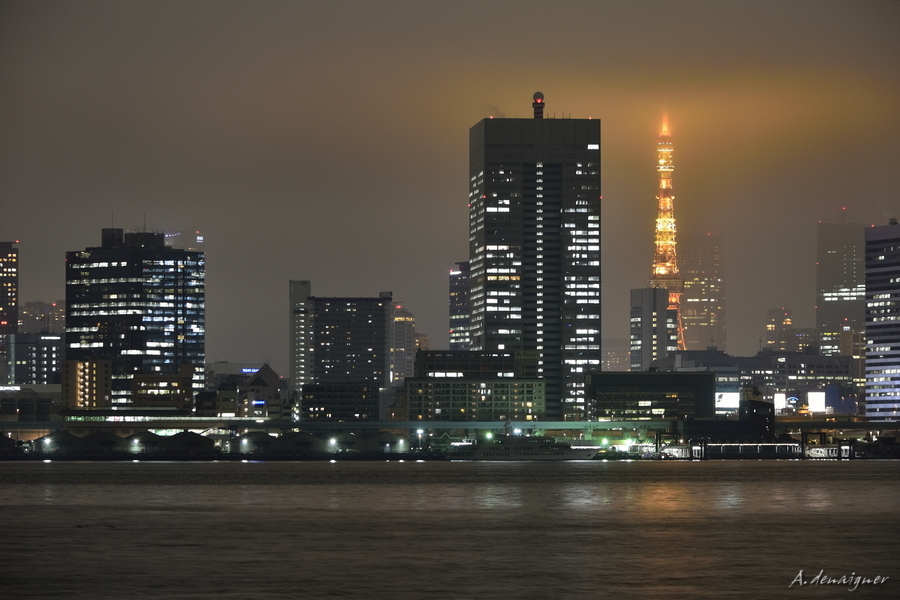 東京港の夜景とコスタ・ネオロマンティカ_c0344572_00082425.jpg