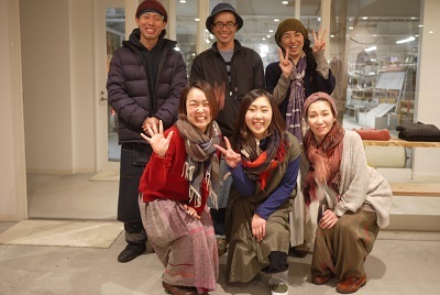 本日(12/2(土))スタート!玉木新雌のショール展6 at hakutoya_f0226293_08475651.jpg